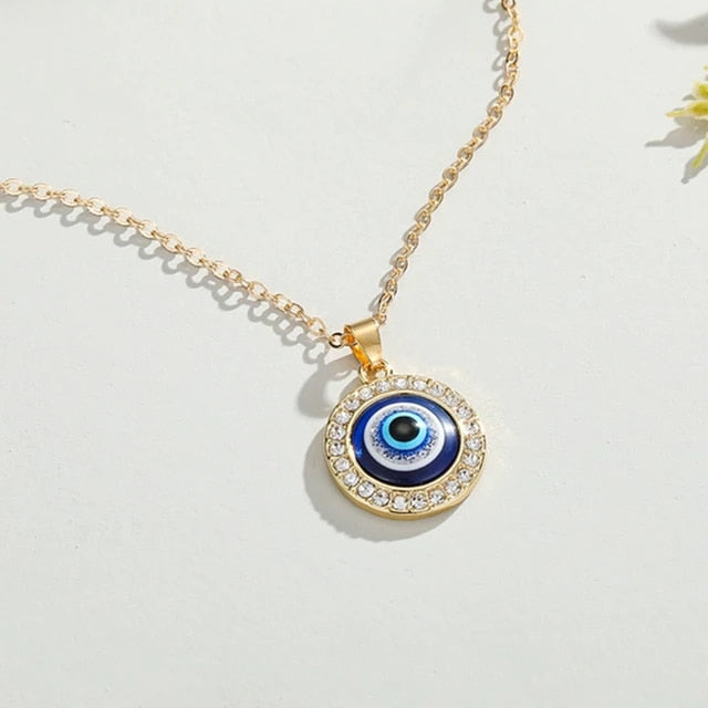 Turkish Protective Evil Eye Necklace