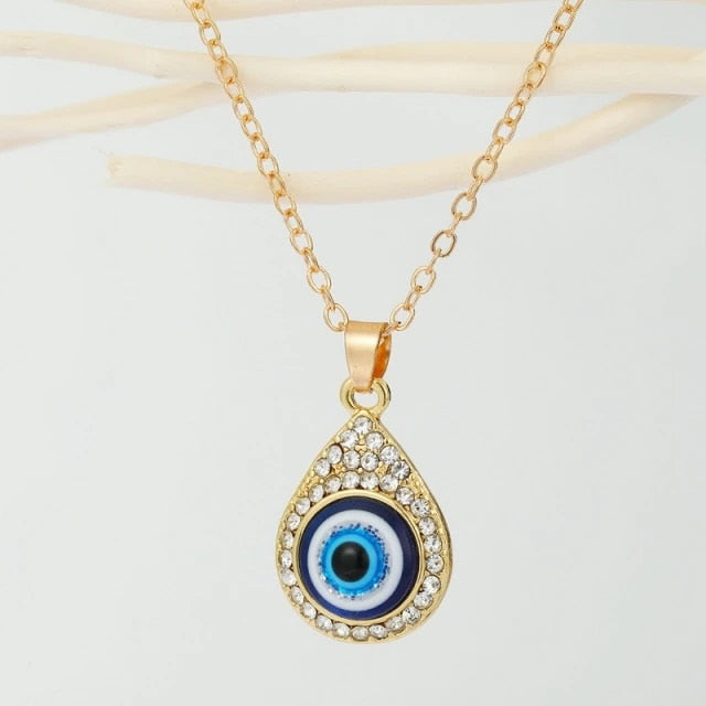 Turkish Protective Evil Eye Necklace