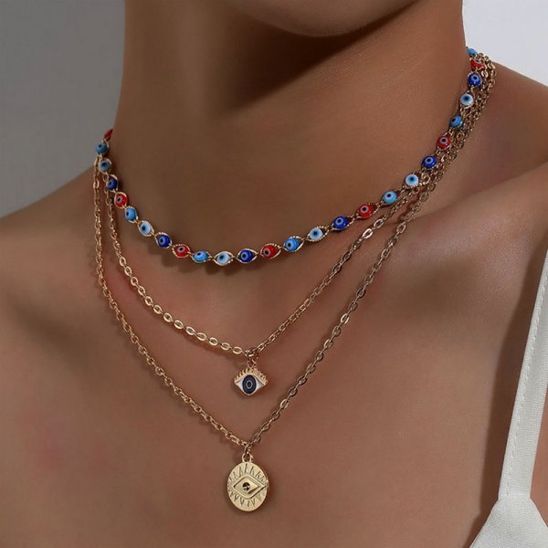 Turkish Protective Evil Eye Necklace