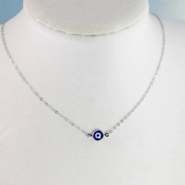 Turkish Protective Evil Eye Necklace