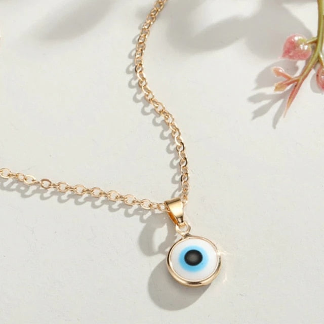 Turkish Protective Evil Eye Necklace