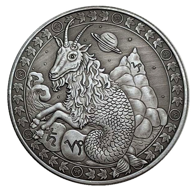 Silver Plated Zodiac Coin Collection
