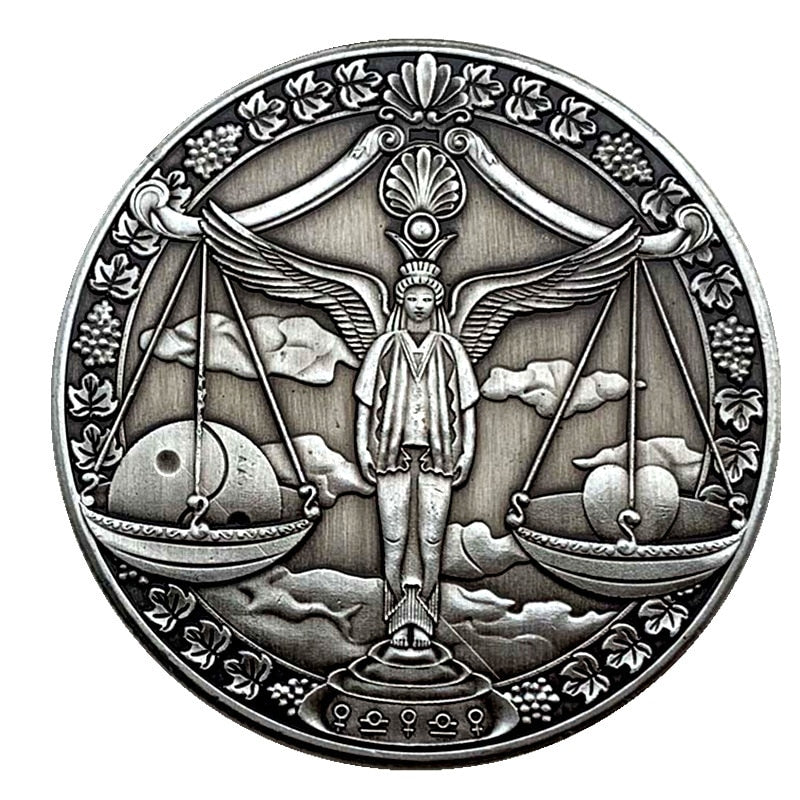 Silver Plated Zodiac Coin Collection