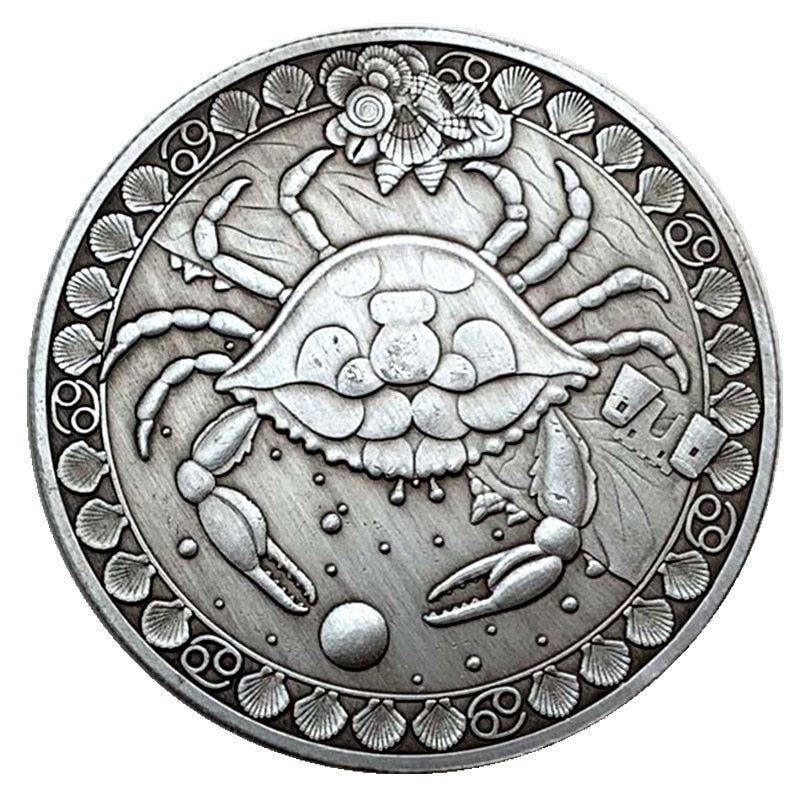 Silver Plated Zodiac Coin Collection