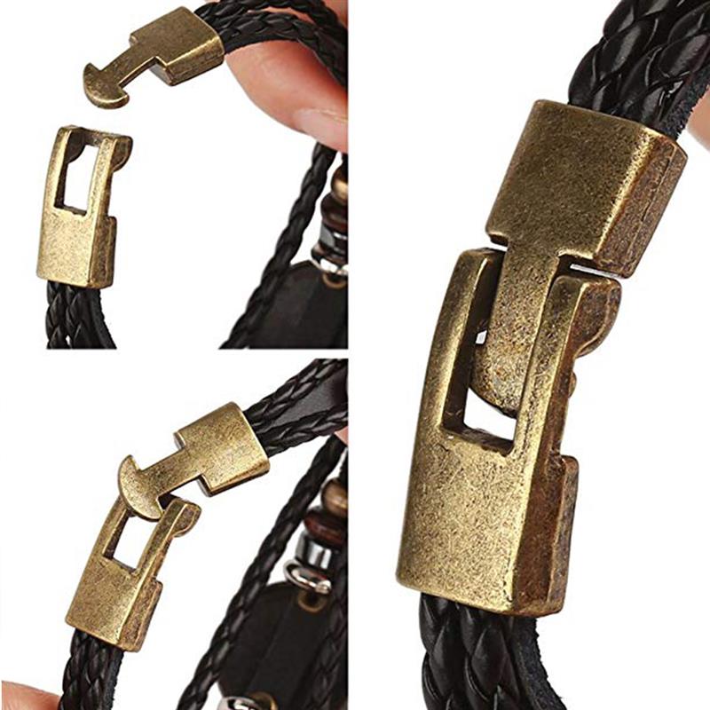 Star Sign Luminous Leather Bracelet