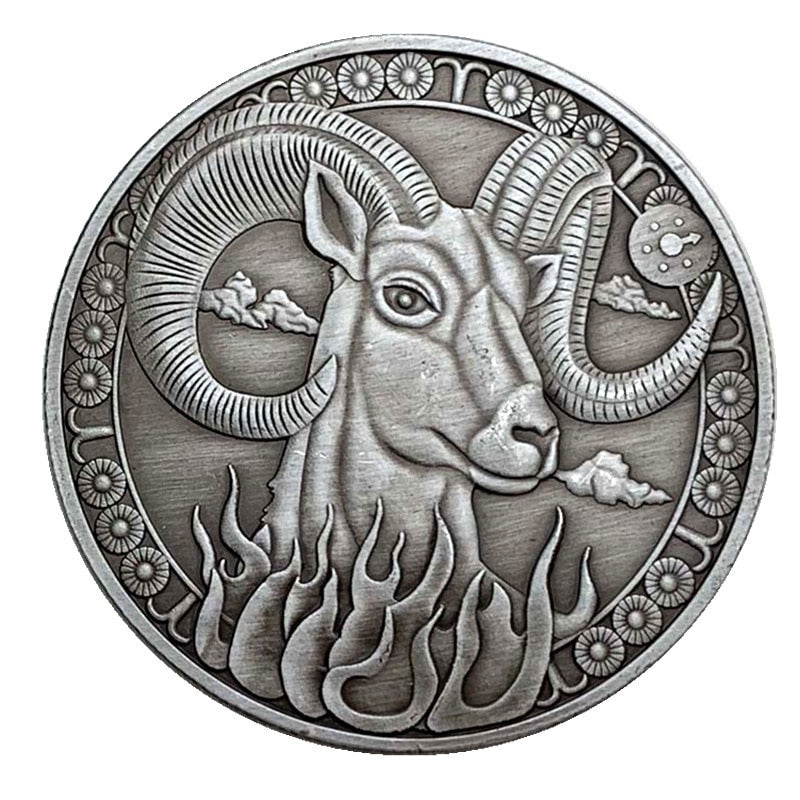 Silver Plated Zodiac Coin Collection