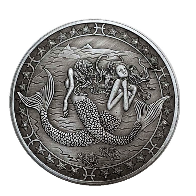 Silver Plated Zodiac Coin Collection