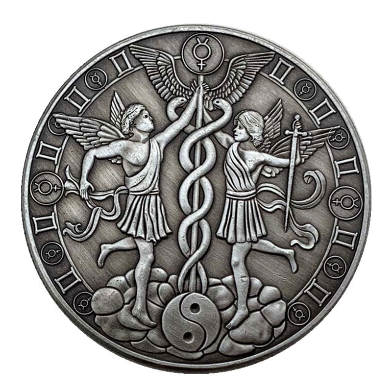 Silver Plated Zodiac Coin Collection