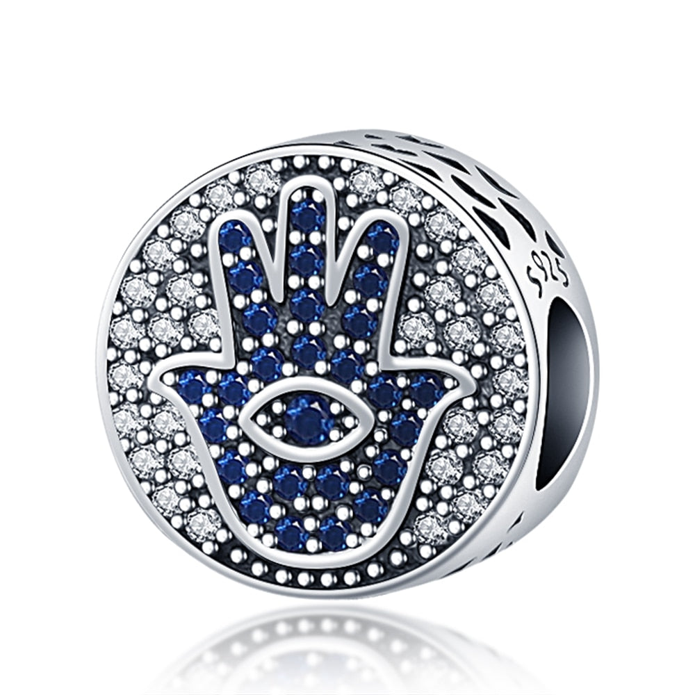 925 Sterling Silver and Crystal Charm Collection