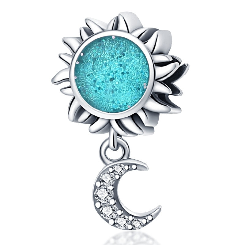 925 Sterling Silver and Crystal Charm Collection