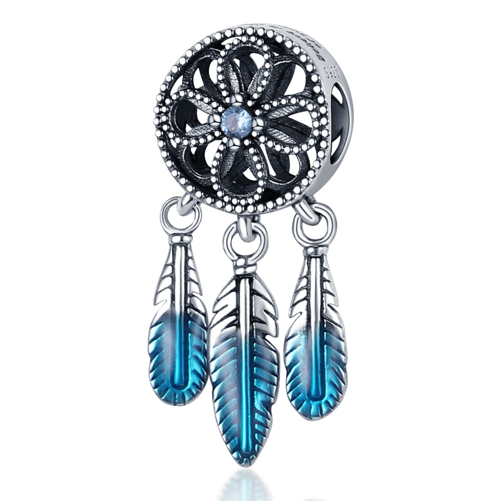 925 Sterling Silver and Crystal Charm Collection