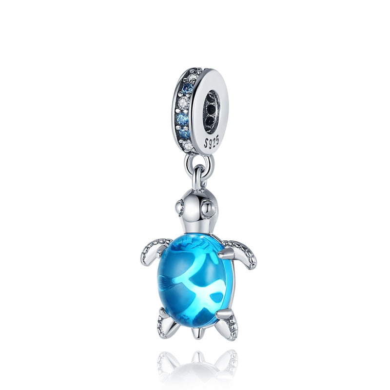 925 Sterling Silver and Crystal Charm Collection