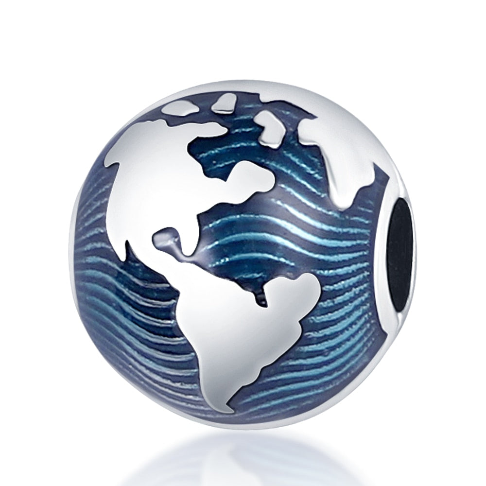 925 Sterling Silver and Crystal Charm Collection
