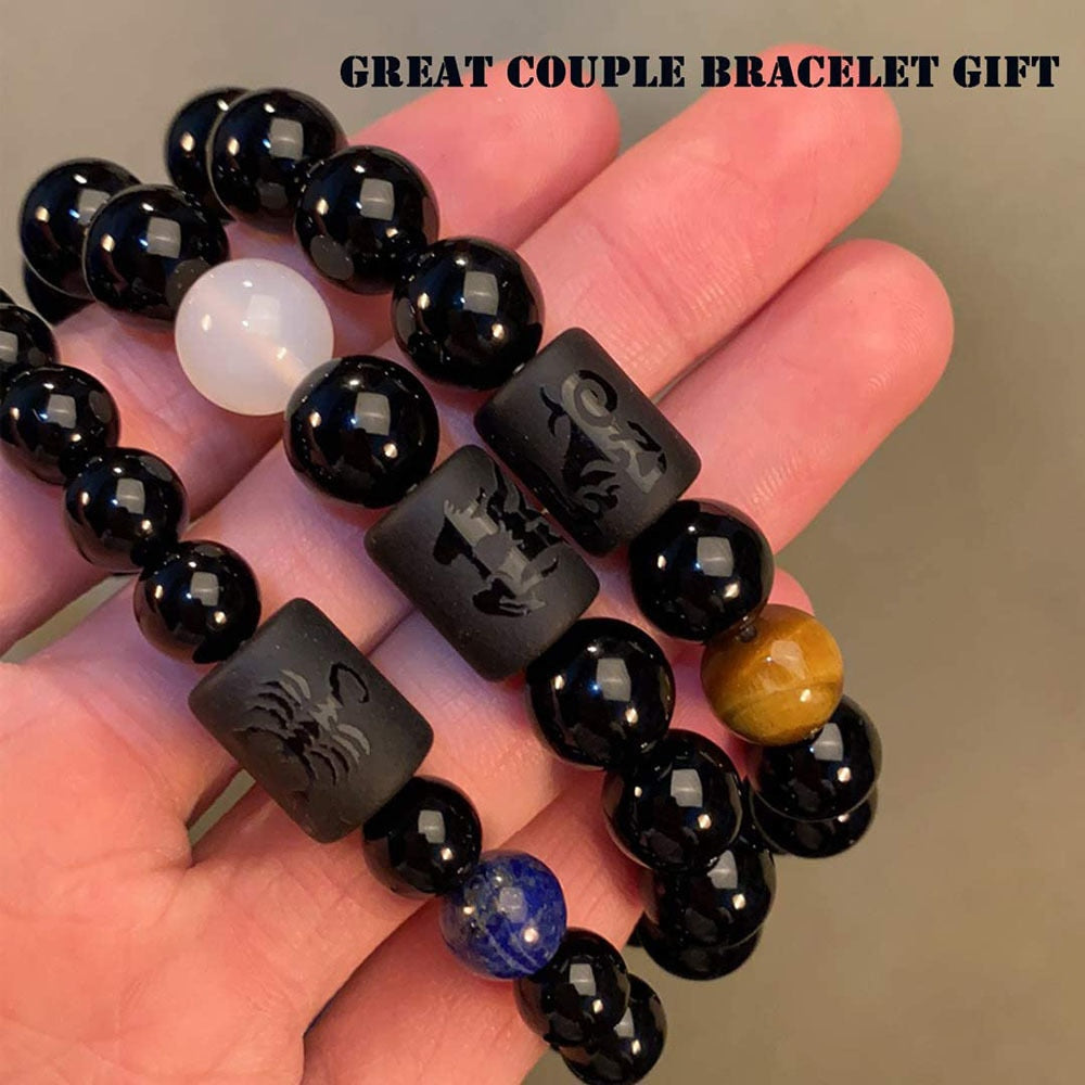 Cosmic Connection Onyx Bracelet