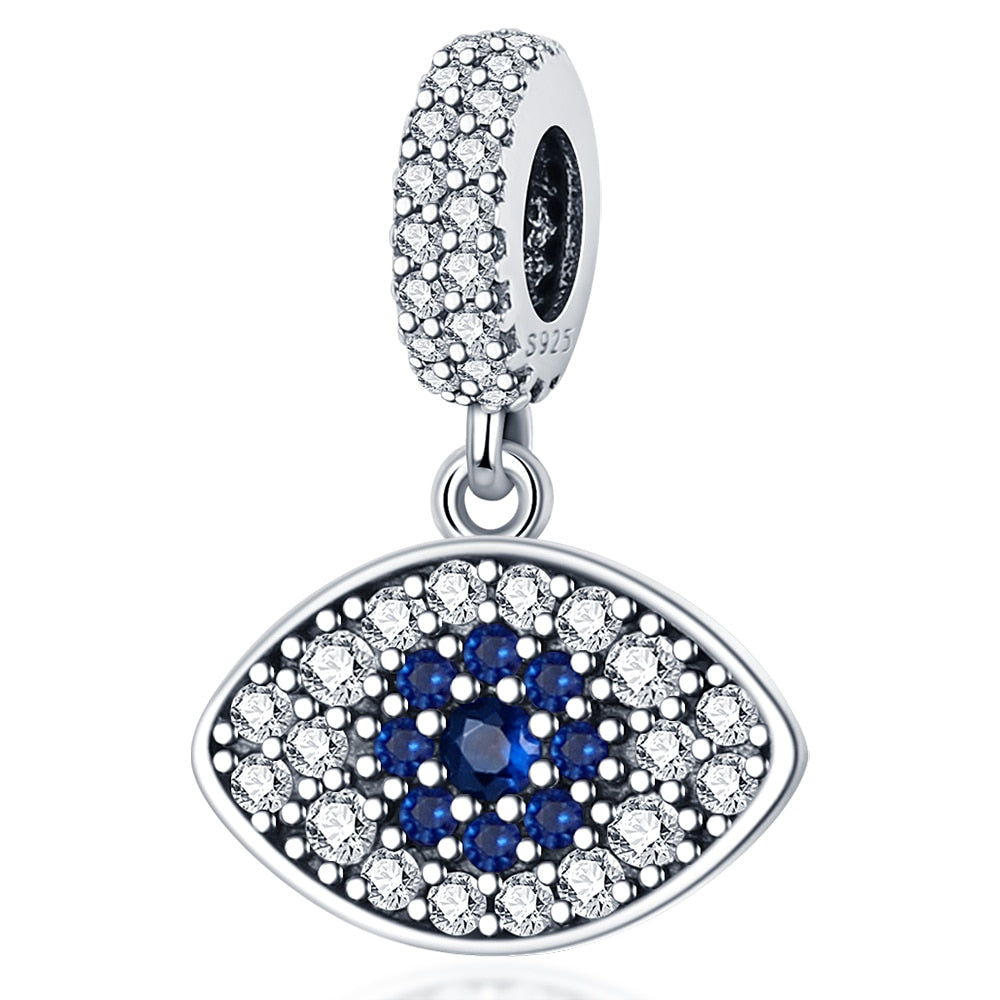 925 Sterling Silver and Crystal Charm Collection