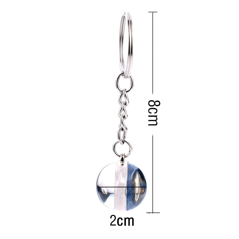 Starry Night Zodiac Sign Pendant/Keychain