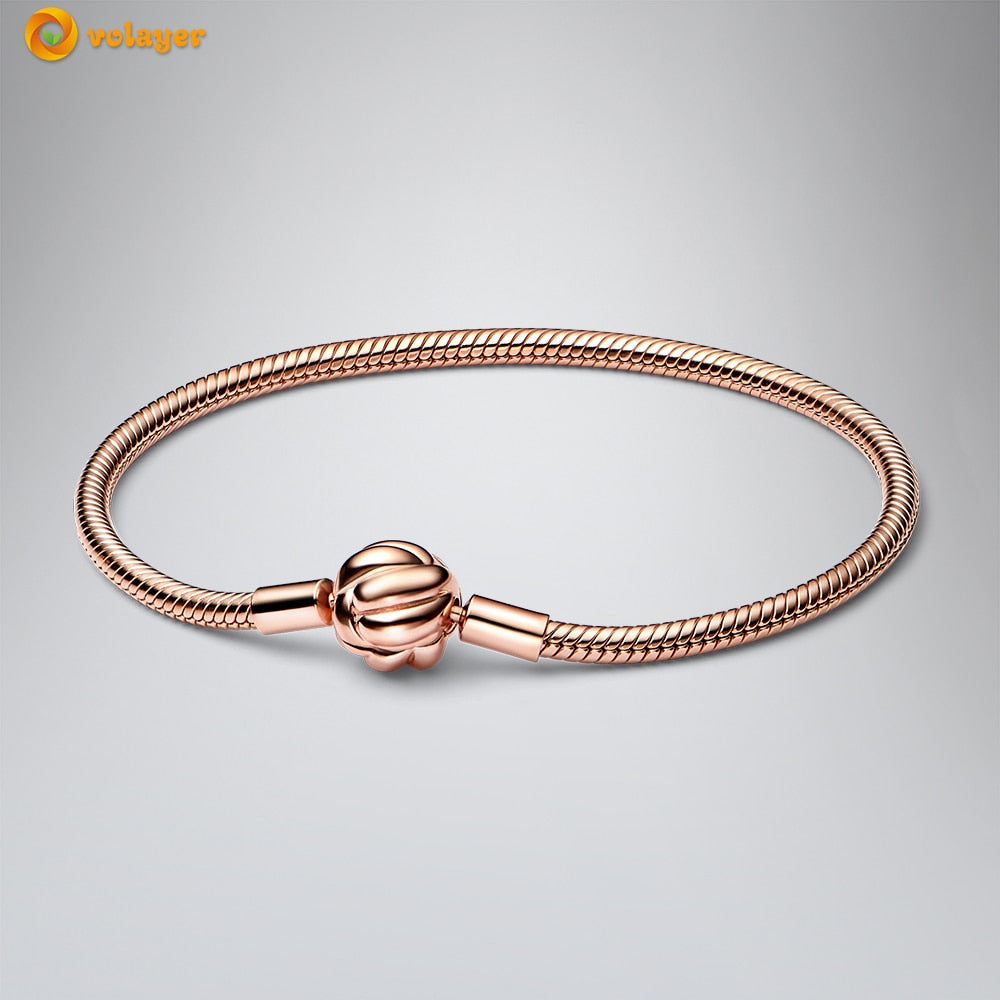 Sterling Silver Pandora-Style Bracelet
