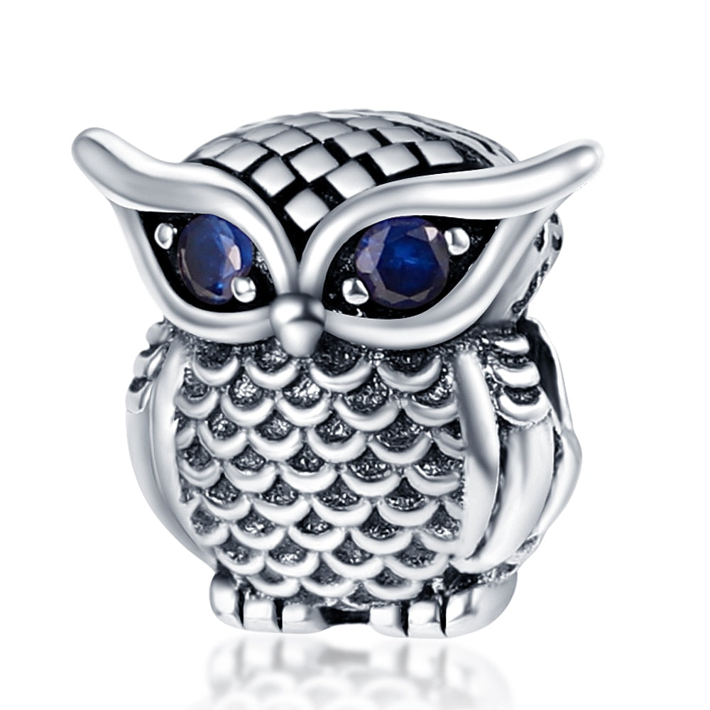 925 Sterling Silver and Crystal Charm Collection