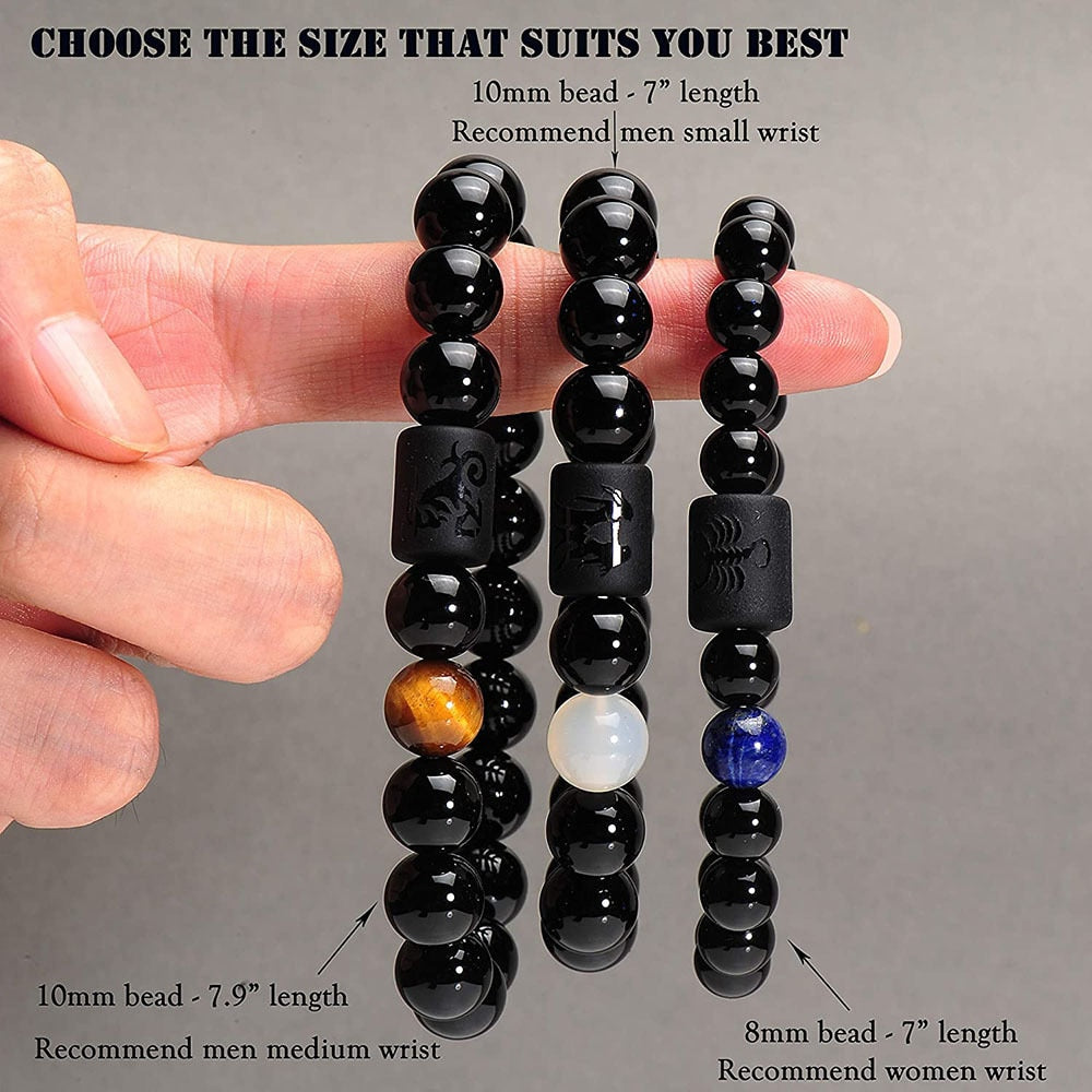 Cosmic Connection Onyx Bracelet