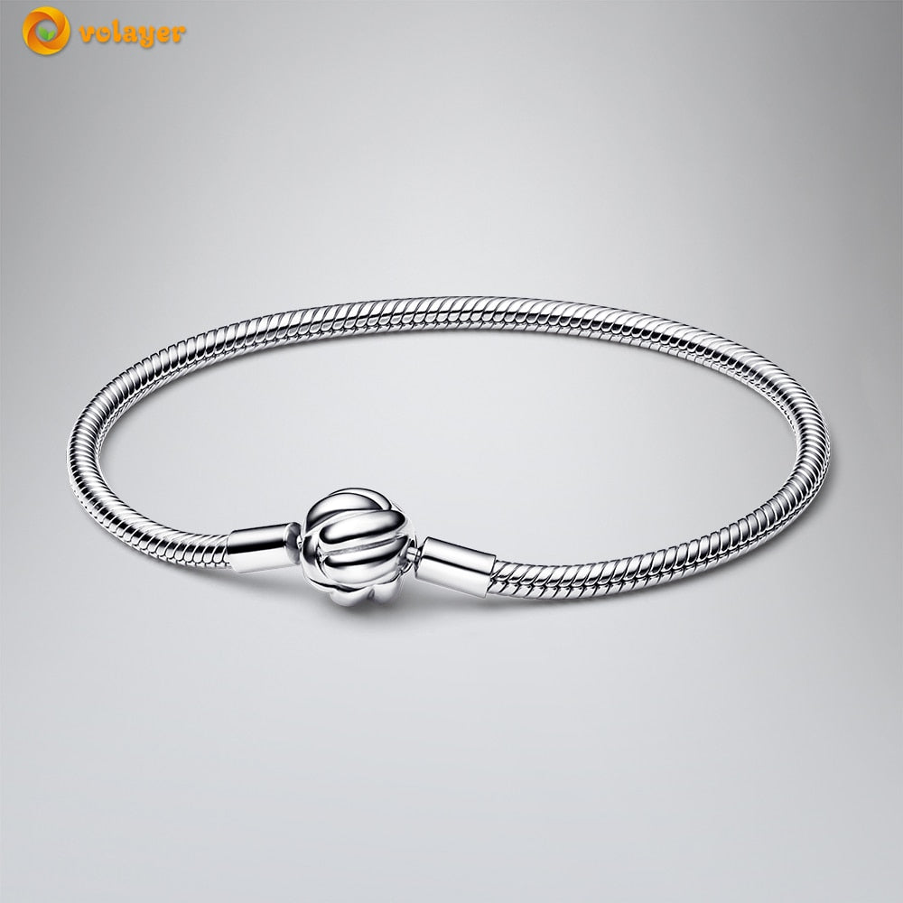 Sterling Silver Pandora-Style Bracelet