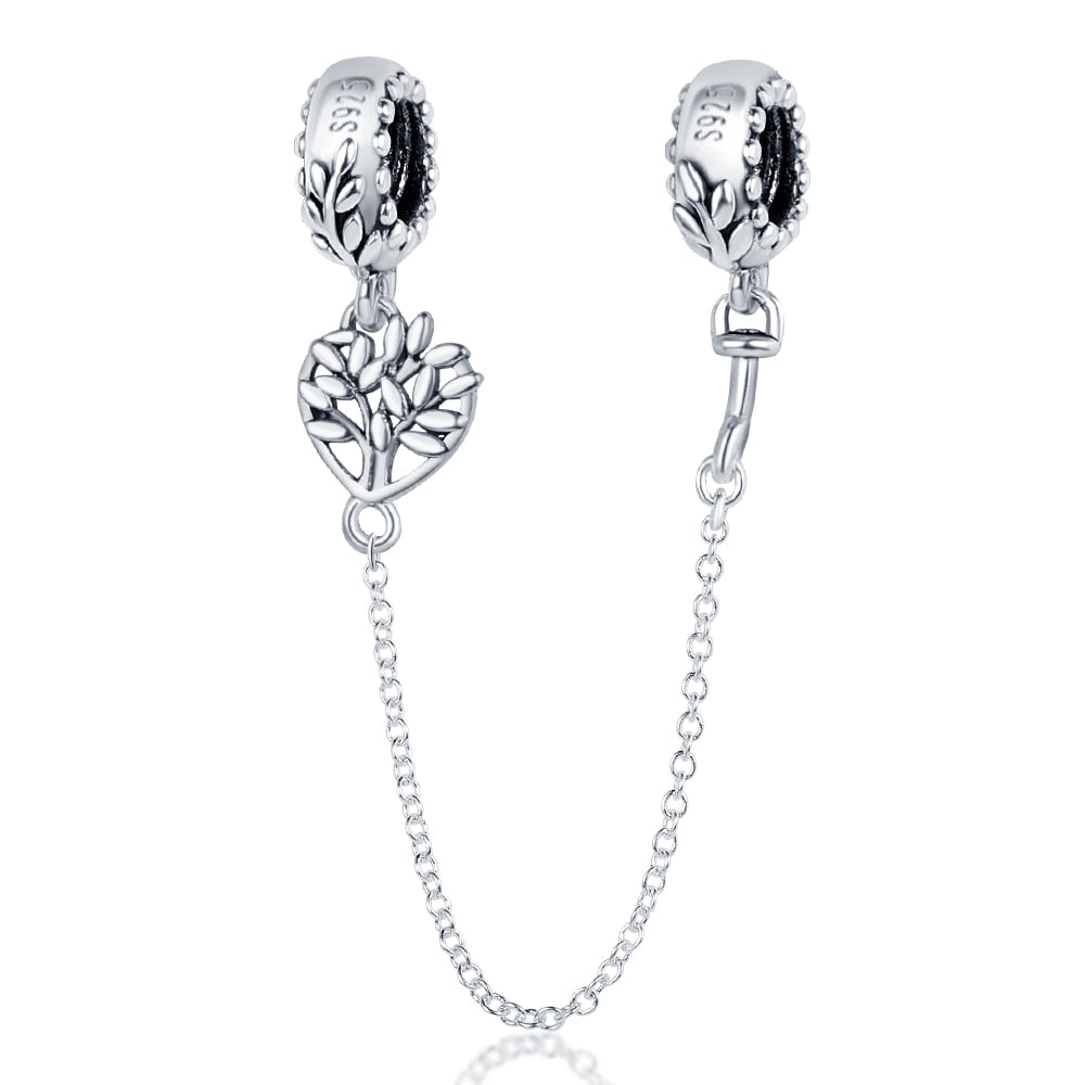 925 Sterling Silver and Crystal Charm Collection