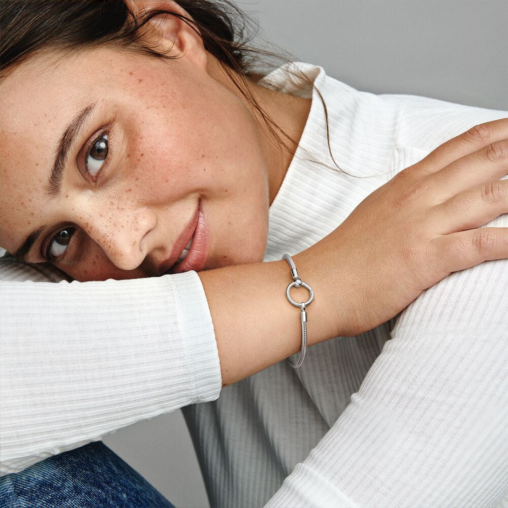 Sterling Silver Pandora-Style Bracelet