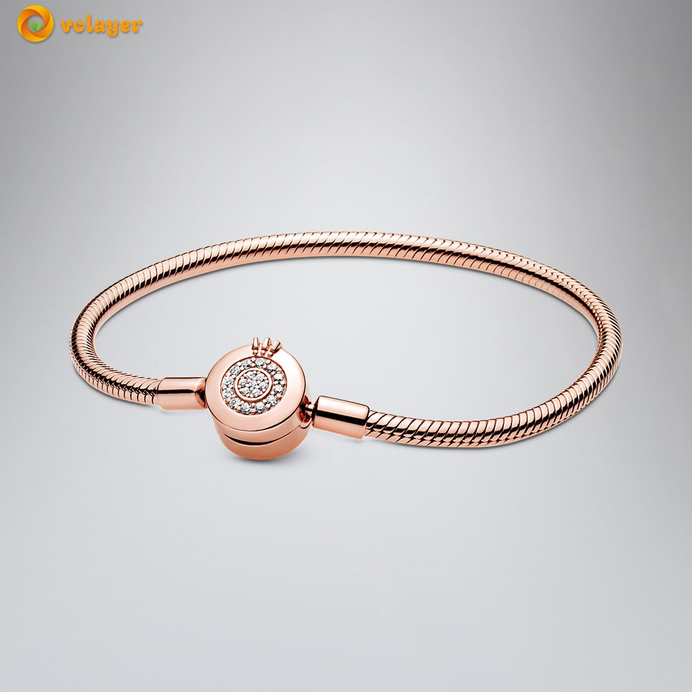 Sterling Silver Pandora-Style Bracelet
