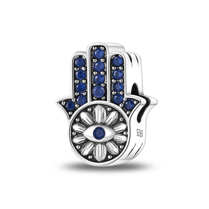 925 Sterling Silver and Crystal Charm Collection