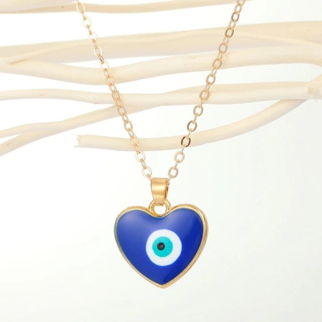 Turkish Protective Evil Eye Necklace