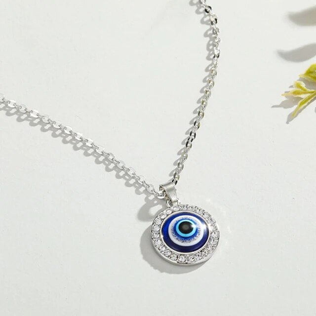 Turkish Protective Evil Eye Necklace