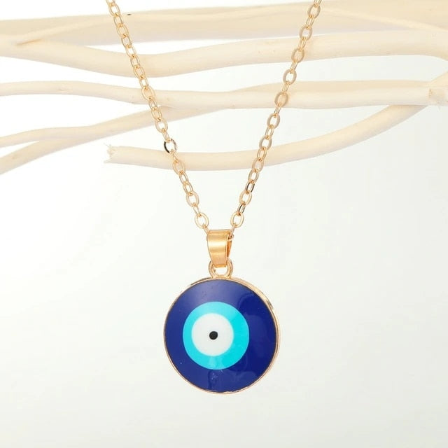 Turkish Protective Evil Eye Necklace