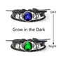 Woven Leather Bracelet Set