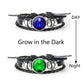 Woven Leather Bracelet Set