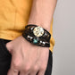 Star Sign Luminous Leather Bracelet