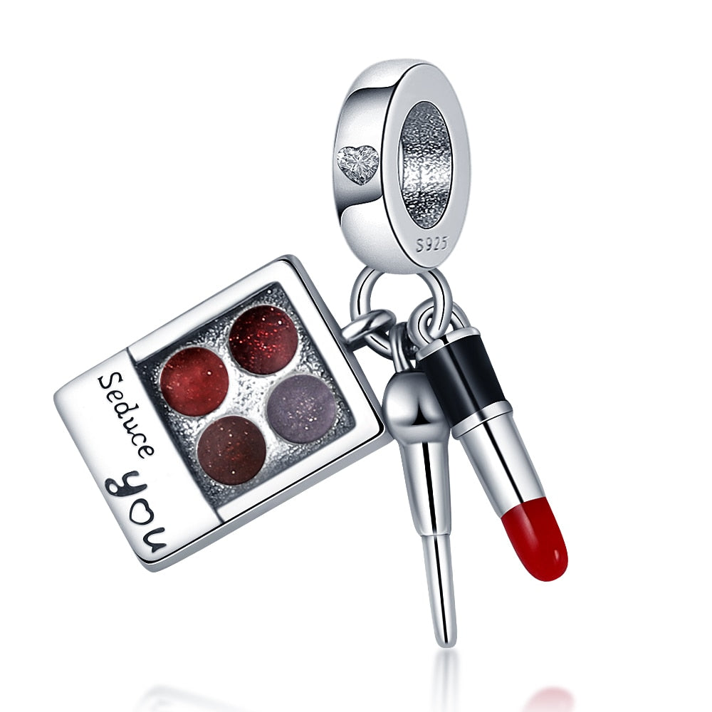 925 Sterling Silver and Crystal Charm Collection