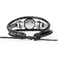 Woven Leather Bracelet Set