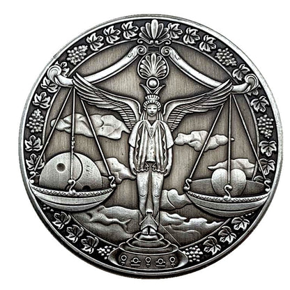 Silver Plated Zodiac Coin Collection