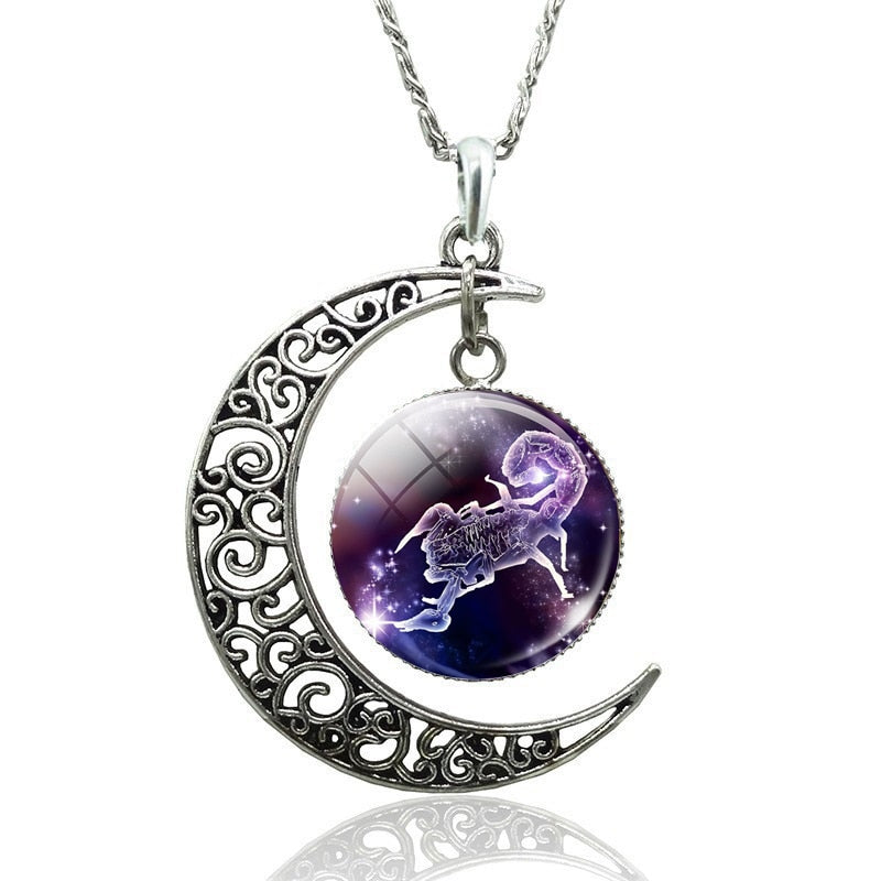 Celestial Zodiac Sign Pendant