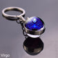 Starry Night Zodiac Sign Pendant/Keychain