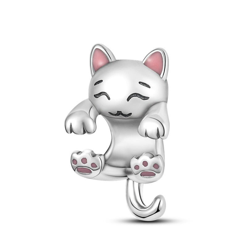 925 Sterling Silver and Crystal Charm Collection
