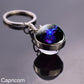 Starry Night Zodiac Sign Pendant/Keychain