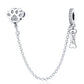 925 Sterling Silver and Crystal Charm Collection
