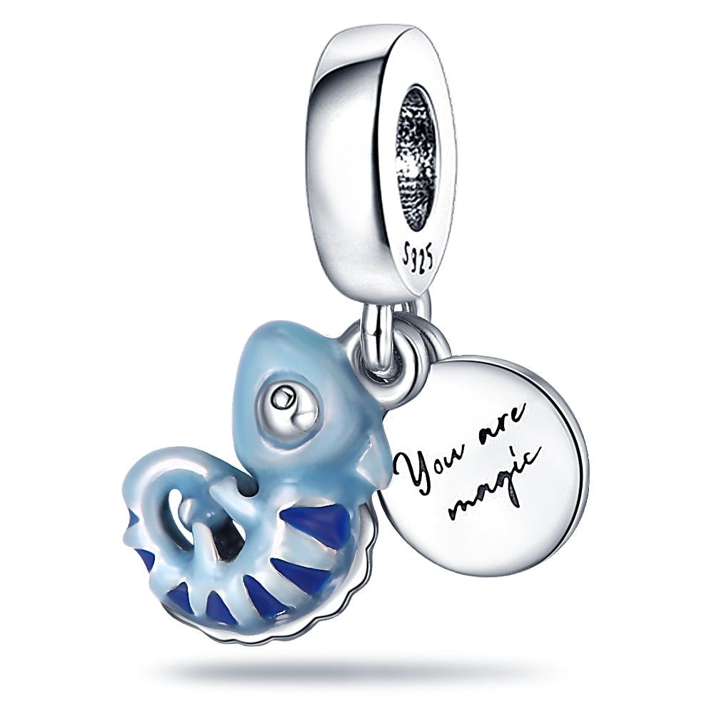 925 Sterling Silver and Crystal Charm Collection