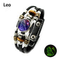 Sign of the Times Leather Bracelet