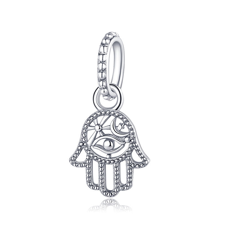 925 Sterling Silver and Crystal Charm Collection