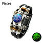 Sign of the Times Leather Bracelet