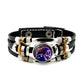 Sign of the Times Leather Bracelet