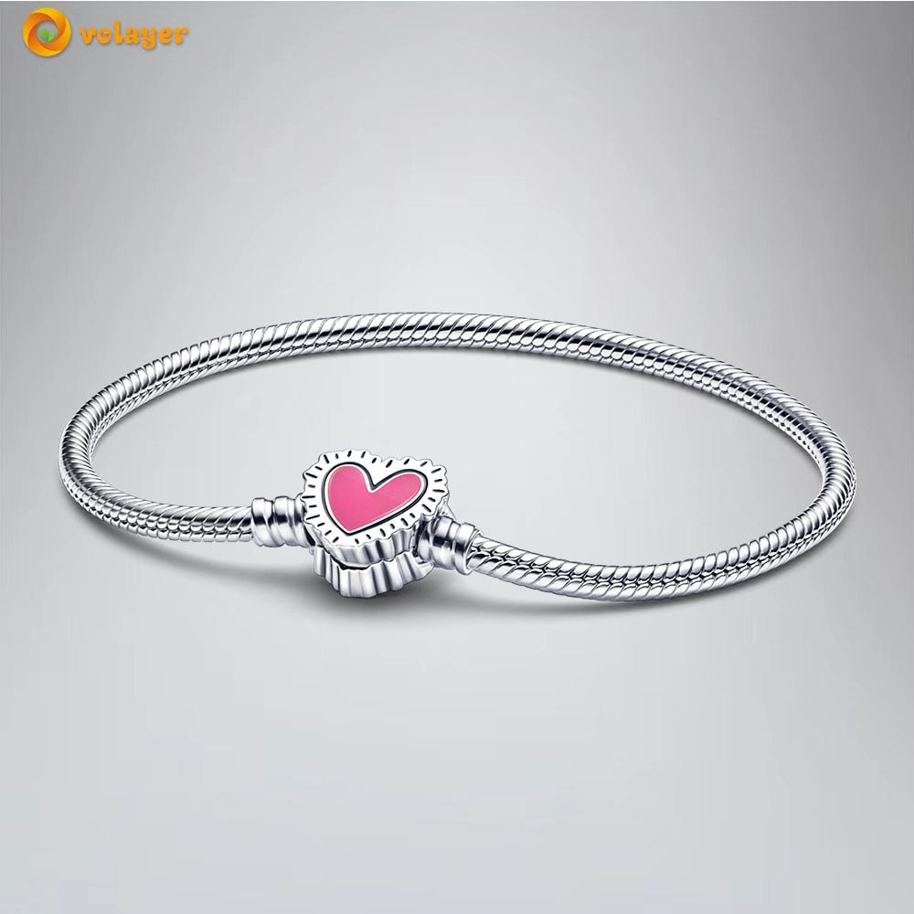 Sterling Silver Pandora-Style Bracelet
