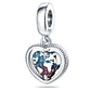925 Sterling Silver and Crystal Charm Collection