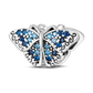 925 Sterling Silver and Crystal Charm Collection